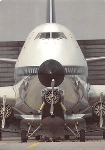 Lufthansa aircraft front view advertising card ngl 151.808 - Picture 1 of 2