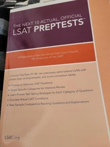 The Next 10 Actual, Official LSAT PrepTests (Lsat Series) - Paperback by Law Sch - Picture 1 of 2