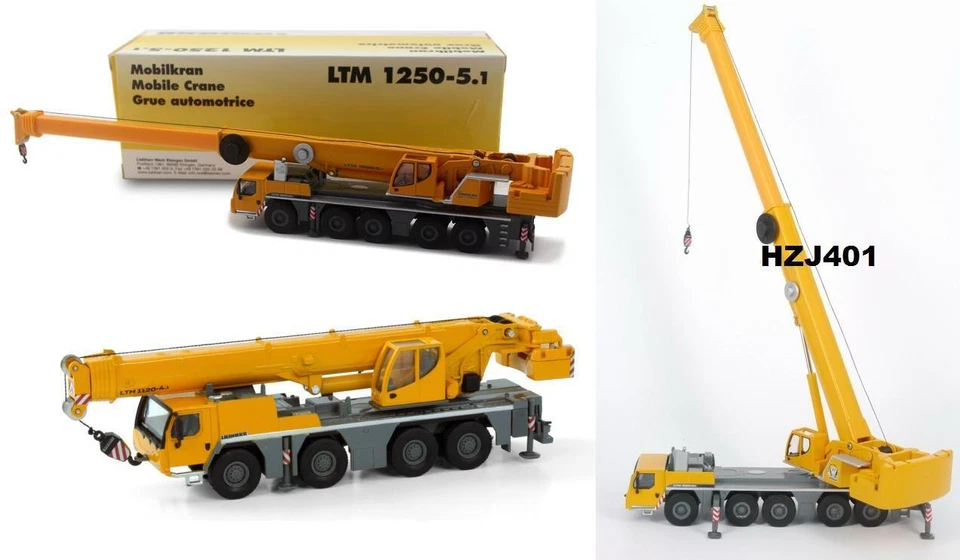 1/87 Liebherr LTM 1120 /  1250 CRANE DIECAST model - Image 1 of 1