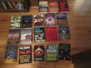 Dale Brown 18 Book lot 31 plus pounds of Hardcover Books - Picture 1 of 10