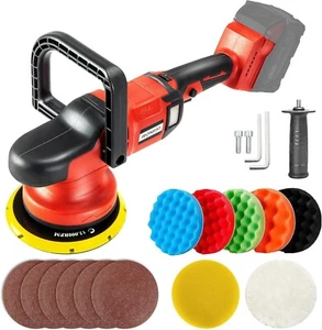 Pulido orbital inalámbrico para batería Milwaukee M18, máquina de enceradora de pulido de automóvil - Imagen 1 de 6