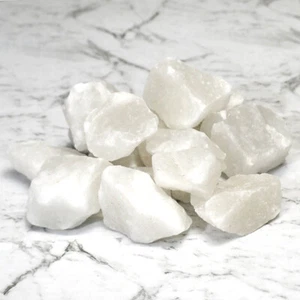 500 Gram Himalayan Natural Crystal Salt White Bath Salt Chunks Pure Rock - Picture 1 of 1