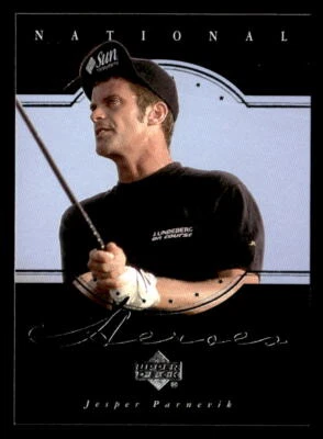 Jesper Parnevik 2001 Upper Deck Golf National Heroes Card #NH3 - Image 1 of 2