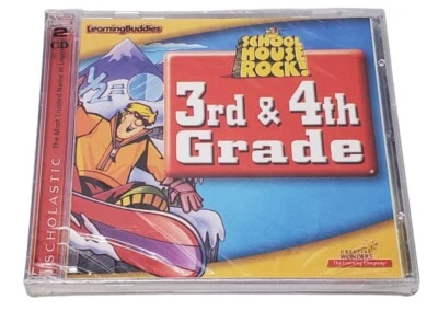 School House Rock! PC Educational Software Game 3rd & 4th Grade Sealed Win 95/98 - Image 1 of 4