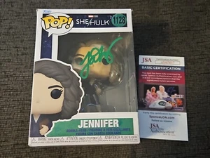 Marvel Studios She-Hulk Jennifer Funko Pop #1128 SIGNIERT Tatiana Maslany JSA COA - Bild 1 von 8