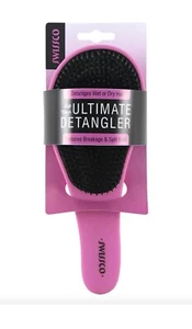 SWISSCO soft touch Detangler Hair Brush for Natural, Curly, Wet or Dry Hair - Picture 1 of 2