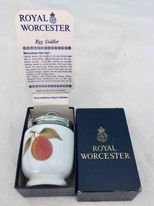 VINTAGE Royal Worcester England King Size 4" Egg Coddler EVESHAM Berries Boxed - Picture 1 of 11