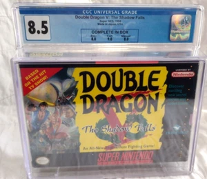 Double Dragon V 5 SNES Completo Calificado CGC 8.5: Caja 8.0 * Carrito 9.0 * Manual 8.0 - Imagen 1 de 3