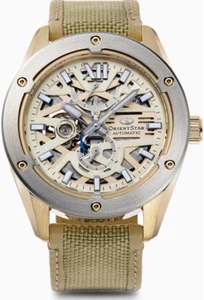 Orient Star RK-BZ0005G Contemporary M34 Avant Garde F8 Skeleton Nylon Limited - Picture 1 of 3