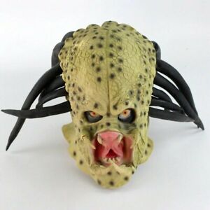 Adult Alien Predator Mask Helmet Prop Halloween Predator Alien Mask Overhead