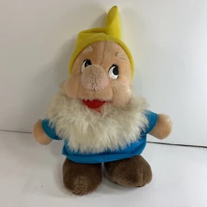 Vintage The Disney Store Plush Snow White & The Seven Dwarfs 9” - Picture 1 of 3