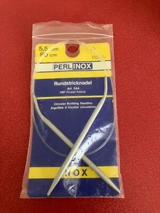 Perl Edelstahl kreisförmige Stricknadeln - Bild 1 von 1