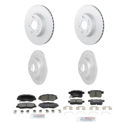 Kit de pastillas de freno y rotor de cerámica Bosch QuietCast para Honda Accord 2008-2014 Foto 1 de 4