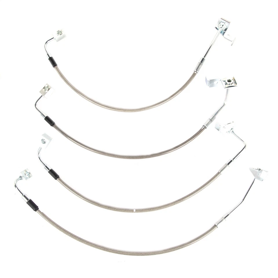 Rugged Ridge 16734.10 Brake Hose Kit Fits 07-18 Wrangler (JK) Foto 1 de 4