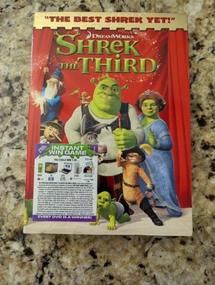Shrek the Third (DVD, 2007 Widescreen) + slipcover and insert - Image 1 of 4