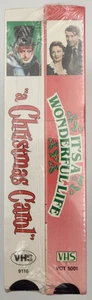 Its a Wonderful Life/A Christmas Carol (VHS, 1993) Brand New Sealed  - Picture 1 of 3