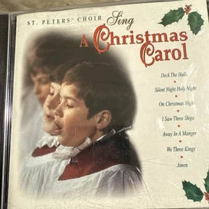 St Peter's Choir - Sing A Christmas Carol, CD w Case, Art & Tracking. - Picture 1 of 3