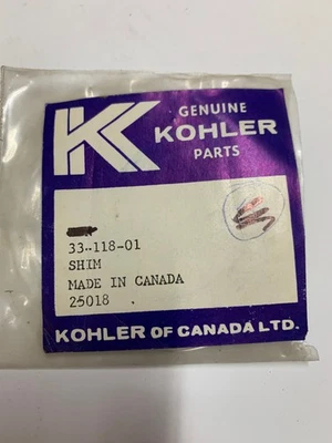 RUPP MERCURY KOHLER Crank Bearing Shim #33-118-01 or RUPP #25018 - Imagem 1 de 2