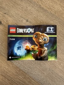 Vintage Lego Manual ET Lego Dimensions E.T. 71258