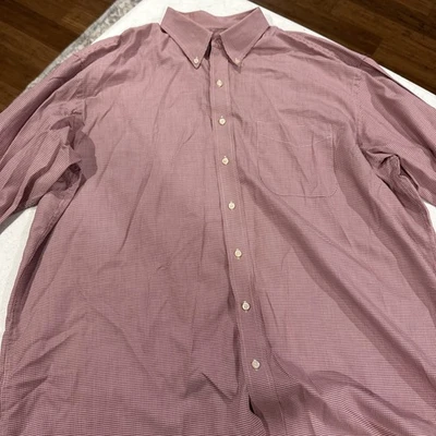 CAMISA DE VESTIR DE BOLSILLO A CUADROS ROJA COLECCIÓN VIAJERO JOS A BANK PARA HOMBRE TALLA GRANDE L Foto 1 de 4