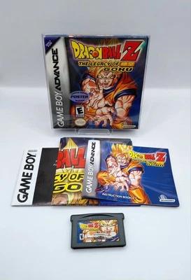 Dragon Ball Z Legacy Of Goku (Game Boy Advance GBA) auténtico con póster Foto 1 de 4