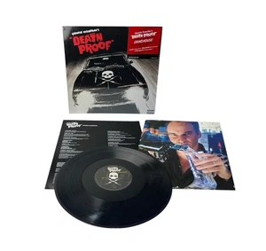 Death Proof Soundtrack LP 2007 Vinyl Quentin Tarantino Shrink Wrap Hype Sticker - Picture 1 of 8