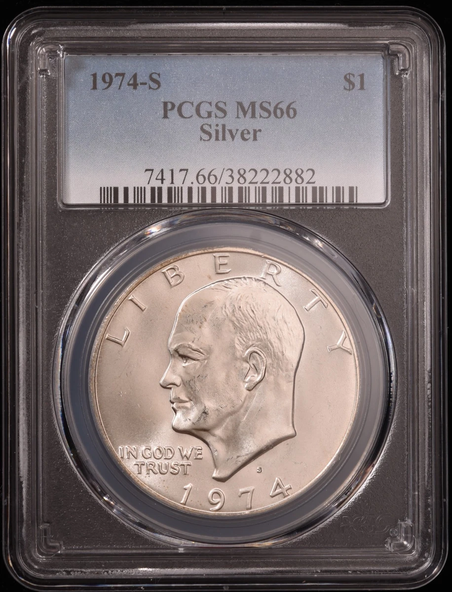 MS 66 Graded 1974 Eisenhower Dollars (1971-1978) for sale | eBay