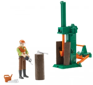 BRUDER,Wood breaker with character Scale: 1/16, 1/16, BRU62650 - Picture 1 of 1