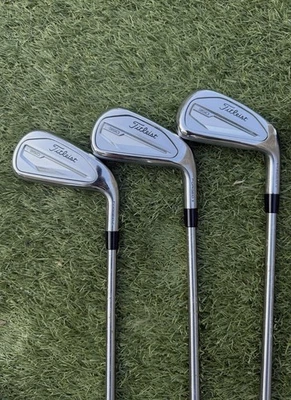 Titleist T350 Irons / 5-PW / X Stiff Project X 6.5 rifle,midsize grips +1/2 inch - Image 1 of 4