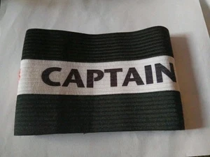 Machester United Captsin Armband schwarz-weiß neu lose - Bild 1 von 3
