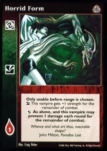 Horrid Form [Third set] - VTES card - Imagen 1 de 2