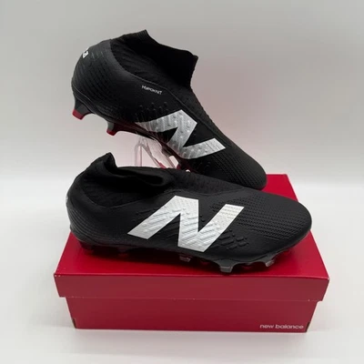 Botines de fútbol New Balance Tekela Pro FG V4+ terreno firme ST1FM45 negro blanco Foto 1 de 4
