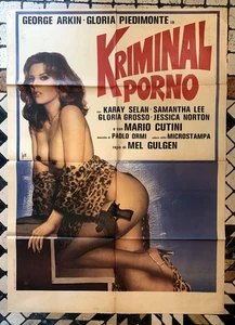 ORIGINAL ITALIAN MOVIE POSTER KRIMINAL Melih Gülgen Insanlari Seveceksin - Picture 1 of 5