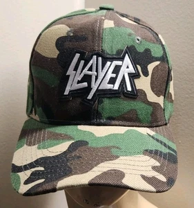 Slayer Trucker Mütze Distressed SLAYER Baseball Cap Camouflage Mütze - Bild 1 von 9