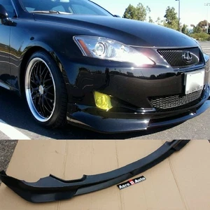 2006-2008 Lexus IS250 | IS350 | JP Front Bumper Splitter Lip | PU Plastic  NEW - Picture 1 of 4