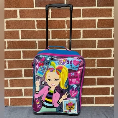 Children's Rolling Pilot Suitcase JoJo Siwa Queen Hugs & Kisses 14” Bag - Image 1 of 4