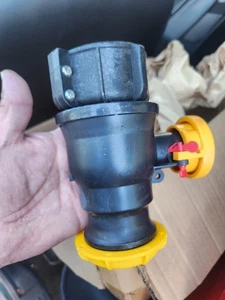 STAINLEZ 2" Polypropylene IBC Ball Valve with Plastic Collar and Viton Gasket - Picture 1 of 3