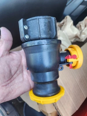 STAINLEZ 2" Polypropylene IBC Ball Valve with Plastic Collar and Viton Gasket - Image 1 of 3