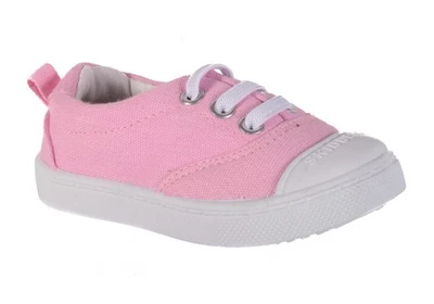Skidders Canvas Baby Toddler Girls Shoes Style SK1016 Size 2 NWT - Image 1 of 4