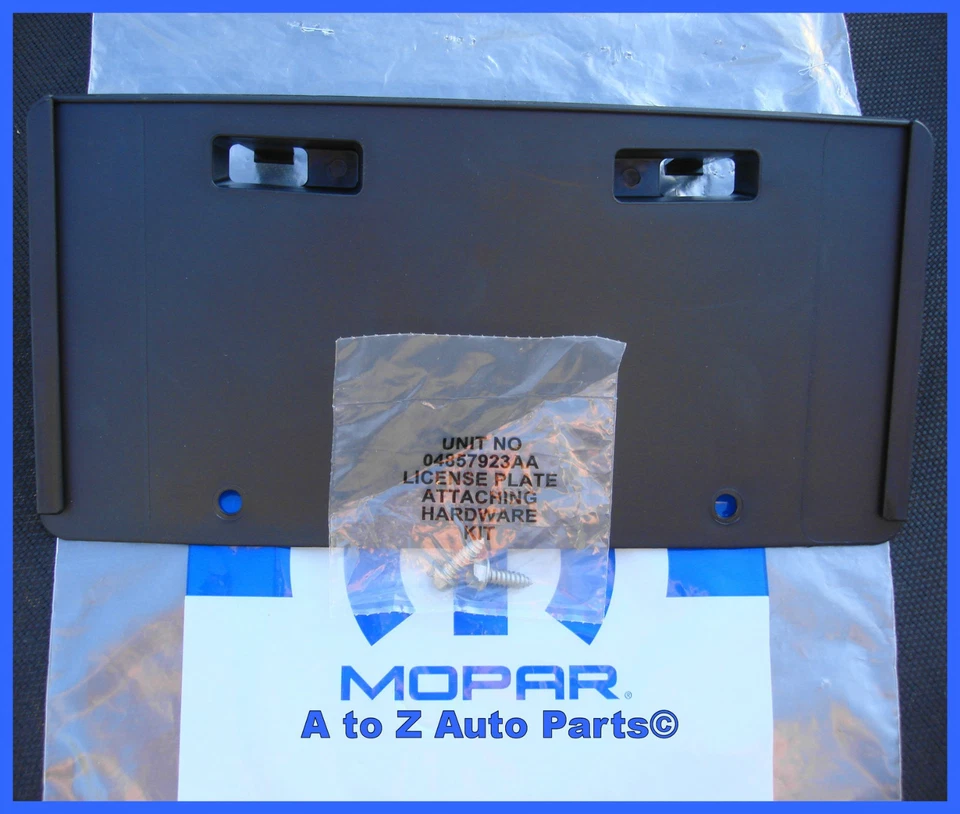 NEW 2011-2014 Dodge Charger FRONT License Plate Bracket / Holder,OEM Mopar Foto 1 de 1