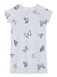 New Wonder Nation Gray Butterfly Nightshirt Nightgown Girls many sizes - Picture 1 of 1