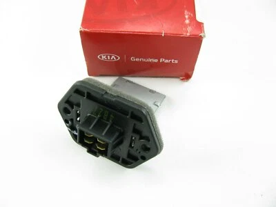 NUEVA RESISTENCIA DE MOTOR SOPLADOR DE CLIMATIZACIÓN GENUINA OEM para Kia Rondo 07-12, Rio 2007-11 Foto 1 de 4