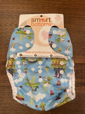 SMART BOTTOMS TOO SMART OS DIAPER COVER 2.0 - GAMER - Image 1 of 2