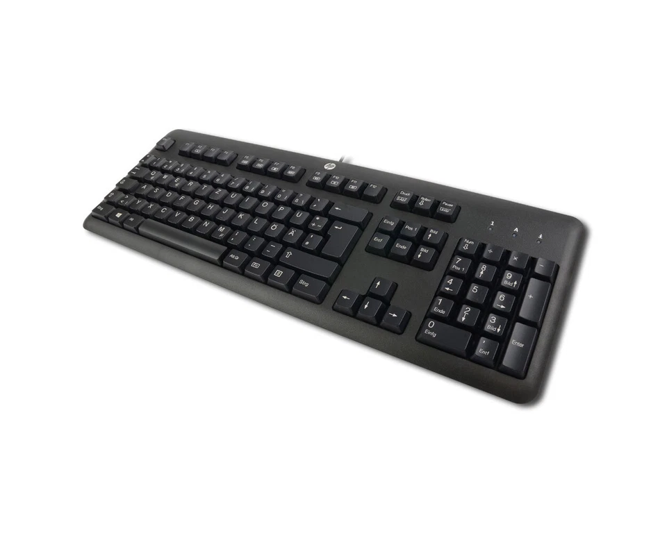 HP USB-Tastatur KU-1156 - schwarz - Bild 1 von 1