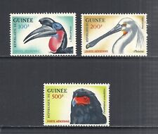 GUINEA SCOTT C41 - C43 MINT HINGED SET - 1962 BIRD TYPE OF REGULAR ISSUE