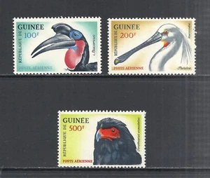 GUINEA SCOTT C41 - C43 MINT HINGED SET - 1962 BIRD TYPE OF REGULAR ISSUE - Picture 1 of 2