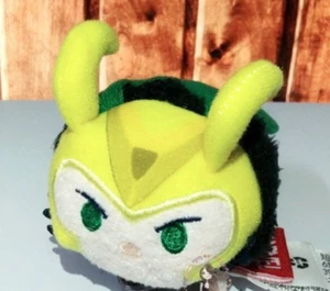 Marvel Loki Disney TSUM TSUM Mini weiches Plüschtier Puppen Bildschirmreiniger 3,5 Zoll/9 cm - Bild 1 von 1