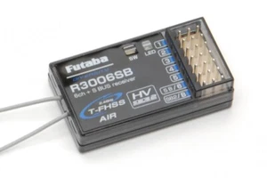 Futaba Empfänger R3006SB 2,4 GHz T-FHSS 6/18 Kanal receiver Light 8,5g - Bild 1 von 2