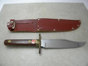 Bowie Knife- William Rodgers- I Cut My Way- Sheffield- England- Sheath - Picture 1 of 7