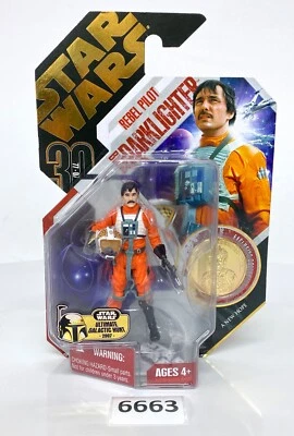 Star Wars 30 Aniversario Una Nueva Esperanza #14 Piloto Rebelde BIGGS DARKLIGHTER Foto 1 de 4